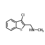 CAS 登录号：132740-14-8， 1-(3-氯-1-苯并噻吩-2-基)-N-甲基甲胺