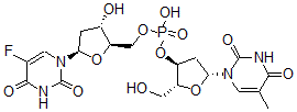 CAS 登录号:13276-67-0, 胸苷酰-(3'-5')-2'-脱氧-5-氟尿苷