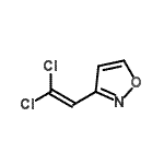 CAS 登录号：132784-58-8， 3-(2,2-二氯乙烯基)-1,2-恶唑