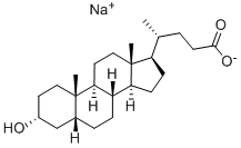 CAS 登录号：13284-86-1， 钠石胆酸盐