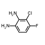 CAS 登录号：132915-81-2， 3-氯-4-氟-1,2-苯二胺