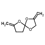 CAS 登录号：132937-59-8， 2,7-二(亚甲基)-1,4,6-三氧杂螺[4.4]壬烷