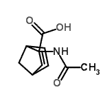 CAS 登录号：133007-77-9， 2-乙酰氨基双环[2.2.1]庚-5-烯-2-羧酸