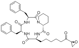 CAS#: 133155-89-2, (3S,6S,9S,12R)-9-[6-[(2S)-Oxiran-2-Yl]-6-Oxohexyl]-3,6-Bis(Phenylmethyl)-1,4,7,10-Tetrazabicyclo[10.4.0]Hexadecane-2,5,8,11-Tetrone