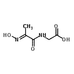 CAS 登录号：133333-62-7， N-[(2E)-2-(羟基亚胺)丙酰]甘氨酸