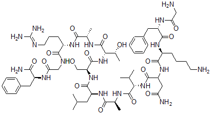 CAS#: 133337-29-8, Locusta migratoria accessory gland myotropin I