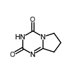 CAS 登录号：133365-44-3， 7,8-二氢吡咯并[1,2-a][1,3,5]三嗪-2,4(3H,6H)-二酮