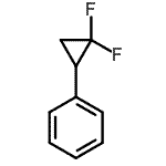 CAS 登录号：13343-40-3， (2,2-二氟环丙基)苯