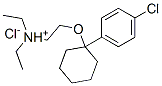 CAS#: 13352-70-0, 2-[[1-(4-Chlorophenyl)Cyclohexyl]Oxy]Ethyl(Diethyl)Ammonium Chloride