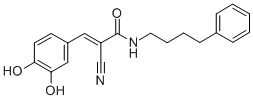 CAS#: 133550-41-1, (2E)-2-Cyano-3-(3,4-Dihydroxyphenyl)-N-(4-Phenylbutyl)-2-Propenamide