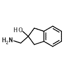 CAS 登录号：133562-26-2， 2-(氨基甲基)-2-茚满醇