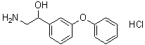 CAS#: 133562-41-1, 2-Amino-1-(3-Phenoxyphenyl)Ethanol Hydrochloride (1:1)