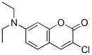 CAS 登录号：133590-12-2， 3-氯-7-二乙基氨基苯并吡喃-2-酮