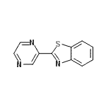 CAS 登录号：133593-36-9， 2-(2-吡嗪基)-1,3-苯并噻唑