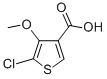 CAS#: 133659-14-0, 5-Chloro-4-Methoxy-3-Thiophenecarboxylic Acid
