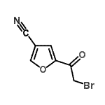 CAS#: 133674-68-7, 5-(Bromoacetyl)-3-Furonitrile