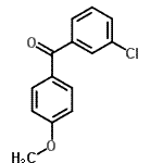CAS#: 13389-51-0, (3-Chlorophenyl)(4-Methoxyphenyl)Methanone
