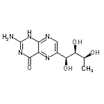 CAS 登录号：13392-24-0， 2-氨基-6-[(1S,2S,3S)-1,2,3-三羟基丁基]-4(1H)-蝶啶酮