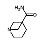 CAS 登录号：133998-48-8， 1-氮杂双环[3.1.1]庚烷-5-甲酰胺