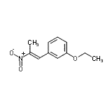 CAS 登录号：134040-22-5， 1-乙氧基-3-[(1E)-2-硝基-1-丙烯-1-基]苯