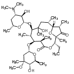 CAS 登录号：134108-11-5， 9-去氧代-12-脱氧-9,12-环氧红霉素