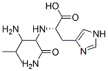 CAS#: 134359-69-6, (2S)-2-[[(2S,3S)-1,3-Diamino-4-Methyl-1-Oxopentan-2-Yl]Amino]-3-(3H-Imidazol-4-Yl)Propanoic Acid