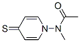 CAS 登录号：134368-13-1， N-甲基-N-(4-硫代-1(4H)-吡啶基)-乙酰胺