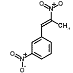 CAS 登录号：134538-50-4， 1-硝基-3-[(1E)-2-硝基-1-丙烯-1-基]苯