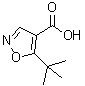 CAS 登录号：134541-06-3， 5-(2-甲基-2-丙基)-1,2-恶唑-4-羧酸