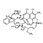 CAS 登录号：13456-01-4， (7S,9E,11S,12R,13S,14R,16R,17S,18S,26E)-26-{[(苄氧基)氨基]亚甲基}-2,15,17,29-四羟基-11-甲氧基-3,7,12,14,16,18,22-七甲基-6,23,27-三氧代-8,30-二氧杂-24-氮杂四环[23.3.1.1<sup>4,7</sup>.0<sup>5,28</sup>]三十碳-1(28),2,4,9,19,21,25(29)-庚烯-13-基乙酸酯