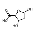 CAS 登录号：134616-20-9， 2-脱氧-alpha-D-赤式-呋喃戊糖醛酸