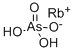 CAS 登录号：13464-57-8， 砷酸单铷盐