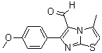 CAS 登录号：134670-46-5， 6-(4-甲氧基苯基)-3-甲基咪唑并[2,1-b][1,3]噻唑-5-甲醛