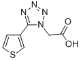 CAS 登录号：134717-73-0， 2-(5-噻吩-3-基四唑-1-基)乙酸