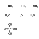 CAS#: 13477-86-6, Arsenic Acid Triammoniate Trihydrate
