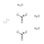 CAS#: 13478-38-1, Copper(2+) Nitrate Hydrate (1:2:3)
