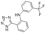 CAS 登录号：13481-63-5， 5-[2-[3-(三氟甲基)苯胺基]苯基]-1H-四唑