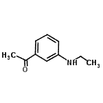 CAS#: 134812-13-8, 1-[3-(Ethylamino)Phenyl]Ethanone