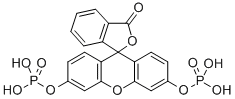 CAS#: 134869-03-7, 3',6'-Bis(Phosphonooxy)-Spiro[Isobenzofuran-1(3H),9'-[9H]Xanthen]-3-One