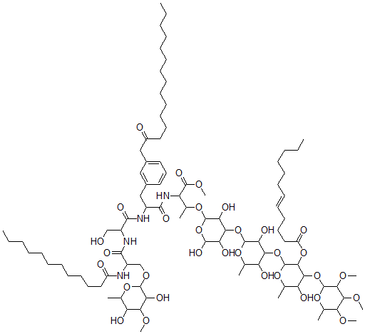 CAS#: 134874-51-4, Gpl X1 glycopeptidolipid