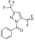 CAS 登录号：134947-25-4， [3,5-二(三氟甲基)-1H-吡唑-1-基]苯基-甲酮
