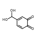 CAS 登录号：134998-41-7， 4-(二羟基甲基)-1,2-苯醌