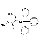 CAS 登录号：13515-76-9， N-三苯甲基丝氨酸甲酯