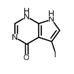 CAS 登录号：135352-71-5， 5-碘-1,7-二氢-4H-吡咯并[2,3-d]嘧啶-4-酮