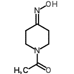 CAS 登录号：135581-16-7， 1-[4-(羟基亚胺)-1-哌啶基]乙酮