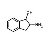 CAS 登录号：13575-72-9， 2-氨基-1-茚满醇