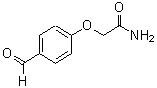 CAS 登录号：135857-20-4， 2-(4-甲酰基苯氧基)乙酰胺