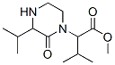 CAS#: 135884-94-5, Methyl 3-Methyl-2-(2-Oxo-3-Propan-2-Ylpiperazin-1-Yl)Butanoate
