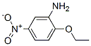 CAS 登录号：136-79-8， 2-乙氧基-5-硝基苯胺