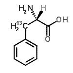 CAS 登录号：136056-02-5， L-(beta-<sup>13</sup>C)苯丙氨酸